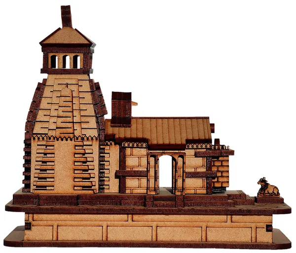 A_S_Ventures_Beautiful_Wooden_Miniature_Off_White_Shri_Kedarnath_Temple_Handcrafted_Wooden_Temple_Of_Lord_Shiva_For_Car_Dashboard_Temple_Home_Decor_Gifting