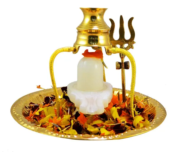 Shiv_Marble_White_Shivling_Shiva_Ling_Shivling_With_Brass_Plate_Kalash_With_Stand_Trishul_Brass_For_Home_Puja_Temple_Jalabhishekam