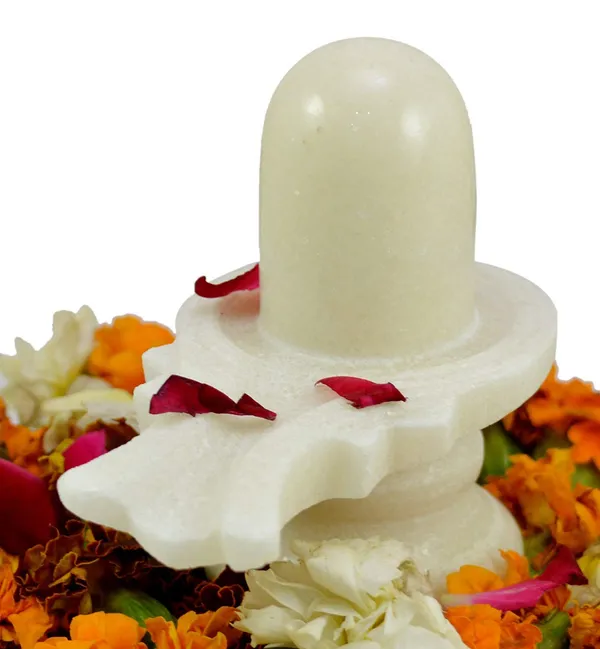 A_S_Ventures_3_Inch_White_Marble_Shivling_Shiva_Lingam_Shivling_Idol_Statue_For_Home_Puja