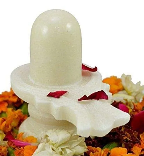A_S_Ventures_3_Inch_White_Marble_Shivling_Shiva_Lingam_Shivling_Idol_Statue_For_Home_Puja