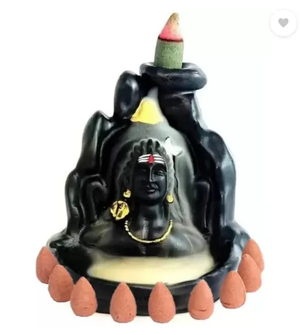A_S_Ventures_Smoke_Fountain_Lord_Shiva_Adiyogi_Statue_Cone_Incense_Holder_Showpiece_With_10_Free_Smoke_Cones