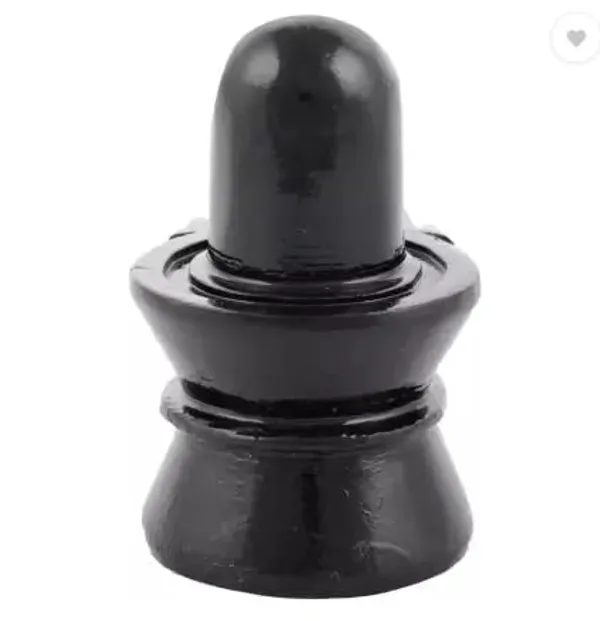 A_S_Ventures_Tilak_Marble_Shivling_Stone_Shivlinga_Black_Shivling_Idol_Shiva_Lingam_For_Home_Puja_Abhishekam_Black