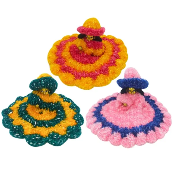 A_S_Ventures_Laddu_Gopal_Winter_Dress_Size_3_4_Bal_Gopal_Krishna_Idol_Woolen_Cloth_Poashak_Laddu_Gopal_Woolen_Dress_Combo_Set_Set_Of_3