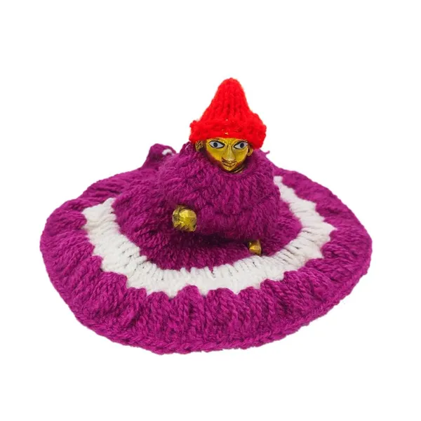 A_S_Ventures_Laddu_Gopal_Winter_Dress_Size_3_4_Bal_Gopal_Krishna_Idol_Woolen_Cloth_Poashak_Laddu_Gopal_Woolen_Dress_Combo_Set_Set_Of_3