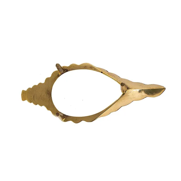 A_S_Ventures_Brass_Shankha_Stand_Compatible_With_Puja_Sankha_Stand_4_7_Inch_Shank_Only_Stand_Gold_Colour