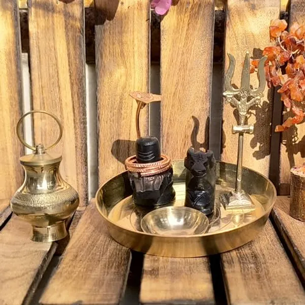 A_S_Ventures_Brass_Black_Shivling_Nandi_Trishul_Nag_Snake_Jaladhari_Water_Stand_Ritual_Kit_For_Jalabhishek_Shiva_Worship_Jalaabhishek_Sawaan_Shivratri_Sepcial_12_Cm_12_Cm