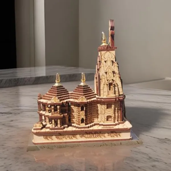 A_S_Ventures_Wooden_Somnath_Temple_Model_Authentic_Handcrafted_Design_For_Home_Temple_Decor_Gifting_Wooden_Brown