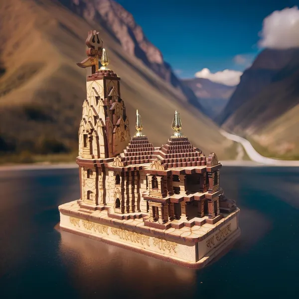 A_S_Ventures_Wooden_Somnath_Temple_Model_Authentic_Handcrafted_Design_For_Home_Temple_Decor_Gifting_Wooden_Brown