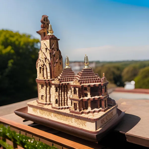 A_S_Ventures_Wooden_Somnath_Temple_Model_Authentic_Handcrafted_Design_For_Home_Temple_Decor_Gifting_Wooden_Brown