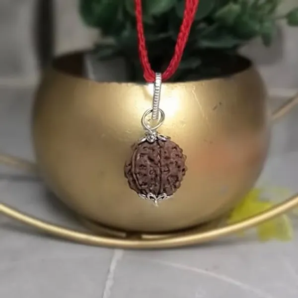 A_S_Ventures_7_Mukhi_Rudraksha_Original_Certification_Silver_Pendent_For_Men_Women_Brings_Good_Luck_Add_A_Qr_Code_For_Verifying_The_Authenticity_Of_Your_7_Mukhi_Rudraksha