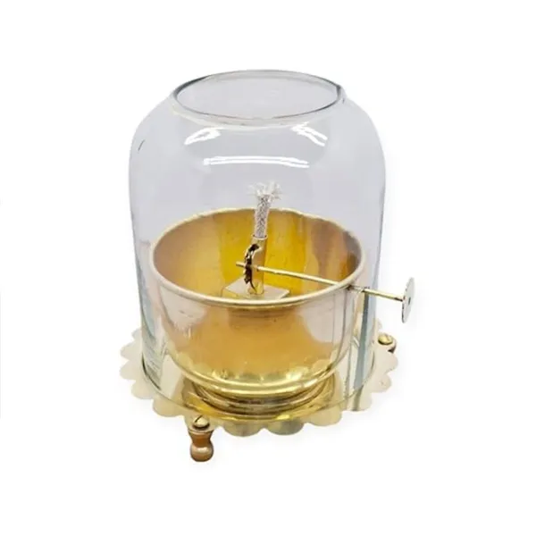 The_Himalayan_River_Golden_Brass_Akhand_Diya_With_Adjustable_Bati_4_Inches_Long_Lasting_Deepam_Jyot_Diya_For_Pooja_Temple_Use_Stay_Lit_For_48_Hours_Wick_Included_180_Ml_Capacity