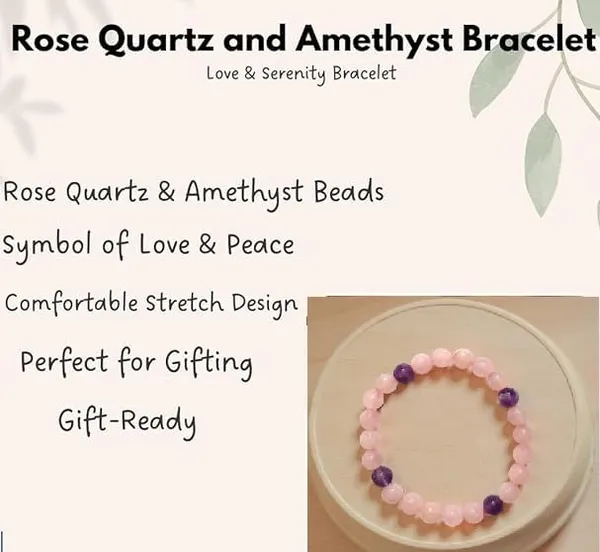 A_S_Ventures_Shivaksh_Rose_Amethyst_Quartz_Beaded_Bracelet_8mm_Love_Bracelet_For_Men_Women_Handmade_Pink_Purple_Quartz_For_Love_Calm_Positive_Energy_Natural_Healing_Stone
