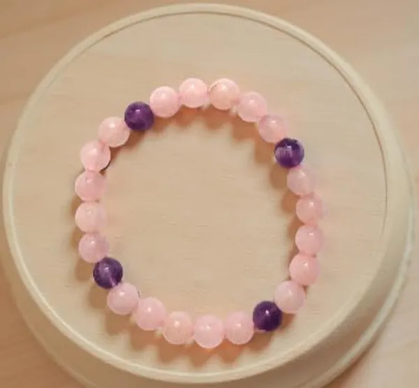 A_S_Ventures_Shivaksh_Rose_Amethyst_Quartz_Beaded_Bracelet_8mm_Love_Bracelet_For_Men_Women_Handmade_Pink_Purple_Quartz_For_Love_Calm_Positive_Energy_Natural_Healing_Stone