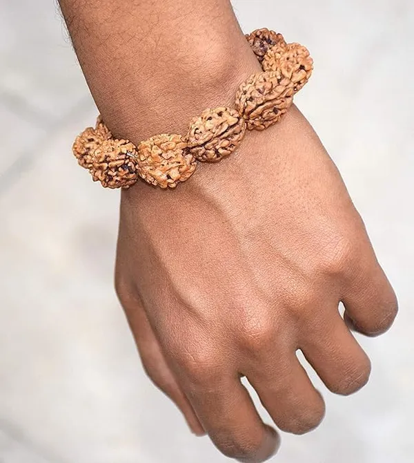 A_S_Ventures_Natural_3_Mukhi_Rudraksha_Bracelet_Original_Three_Face_Rudraksh_Bead_Bracelet_For_Men_Women_Spiritual_Healing_Meditation_Energy