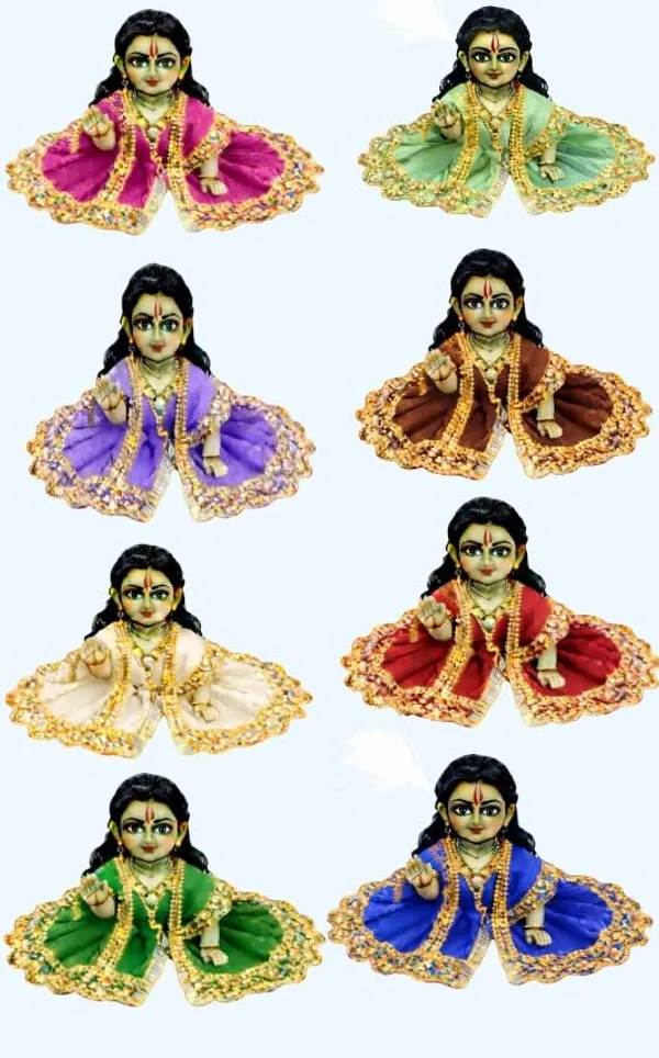 A_S_Ventures_Laddu_Gopal_Poshak_Dress_Size_1_Pack_Of_8_Multicolor_Beautiful_Fancy_Dress_For_Gopal_Ji_Kanha_And_Bal_Gopal_Traditional_Ladoo_Gopal_Perfect_For_Thakur_Ji