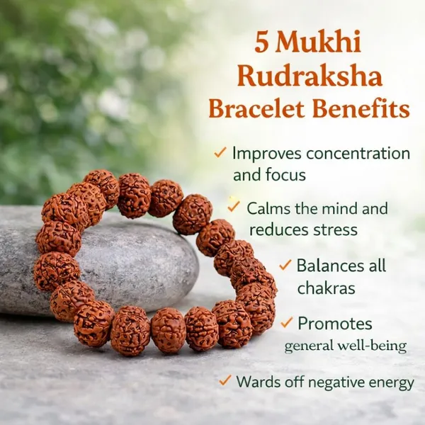 A_S_Ventures_5_Mukhi_Rudraksha_Bracelet_For_Men_Women_Original_5_Face_Rudraksh_Beads_Bracelet_Spiritual_Healing_Stress_Relief_Focus_Meditation_Elastic_Rudraksha_Bracelet