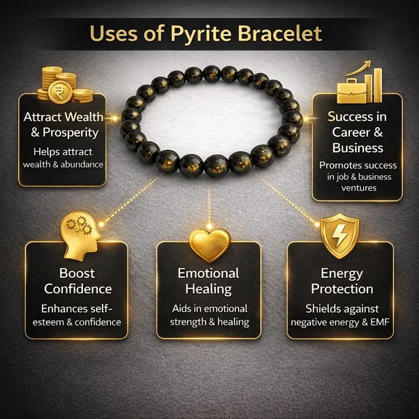 A_S_Ventures_Original_Pyrite_Stone_Beaded_Bracelet_Certified_Pyrite_Healing_Bracelet_For_Positive_Energy_Protection_Office_Wear_Bracelet_For_Men_Women_Money_Magnet_Wealth_Prosperity_Crystal