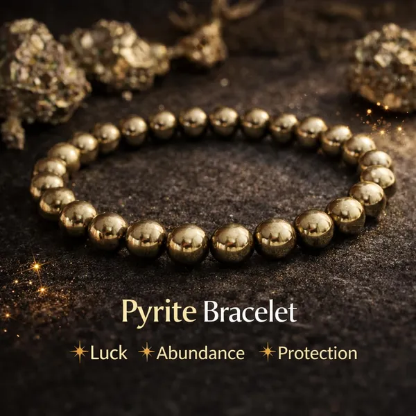 A_S_Ventures_Original_Pyrite_Stone_Beaded_Bracelet_Certified_Pyrite_Healing_Bracelet_For_Positive_Energy_Protection_Office_Wear_Bracelet_For_Men_Women_Money_Magnet_Wealth_Prosperity_Crystal