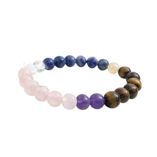 A_S_Ventures_Original_Good_Health_Crystal_Bracelet_Well_Being_Physical_Emotional_Balance_Self_Care_Vitality_Stress_Relief_Chakra_Healing_Bracelet_Certified_Multi_Crystal_Healing_For_Men_Women