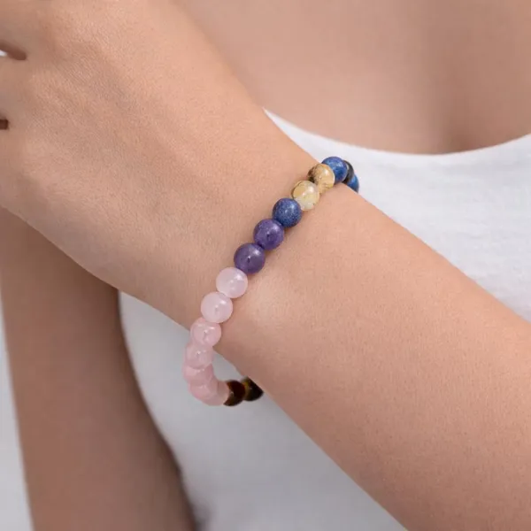 A_S_Ventures_Original_Good_Health_Crystal_Bracelet_Well_Being_Physical_Emotional_Balance_Self_Care_Vitality_Stress_Relief_Chakra_Healing_Bracelet_Certified_Multi_Crystal_Healing_For_Men_Women