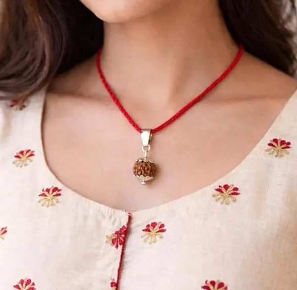 A_S_Ventures_12_Mukhi_Rudraksha_With_Silver_Capping_Original_Certified_12_Face_Bead_Energized_Blessed_Surya_Rudraksha_For_Confidence_Leadership_Success_Protection