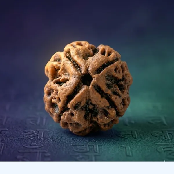 A_S_Ventures_4_Mukhi_Rudraksha_Original_Certified_Only_Natural_Char_Mukhi_Rudraksha_Bead_With_Authentic_Lab_Certificate_For_Stability_Spiritual_Growth_Unisex_Sacred_Rudraksh_Bead