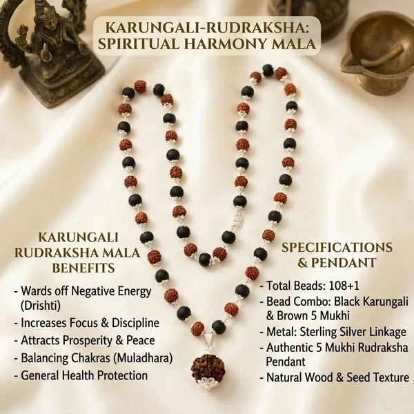 A_S_Ventures_Karungali_Rudraksha_Mala_8mm_With_5_Mukhi_Rudraksha_Pendant_For_Men_Women_Original_Karungali_Wood_Prayer_Mala_For_Meditation_Healing_Yoga