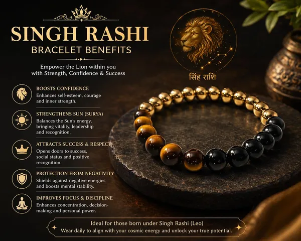 A_S_Ventures_Singh_Rashi_Leo_Crystal_Bracelet