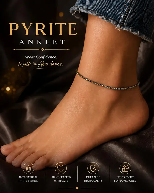 A_S_Ventures_Pyrite_Stone_Anklet_For_Women_Lucky_Healing_Stone_Beaded_Foot_Bracelet_Protective_Positive_Energy_Jewelry_Gift_For_Birthday_Anniversary