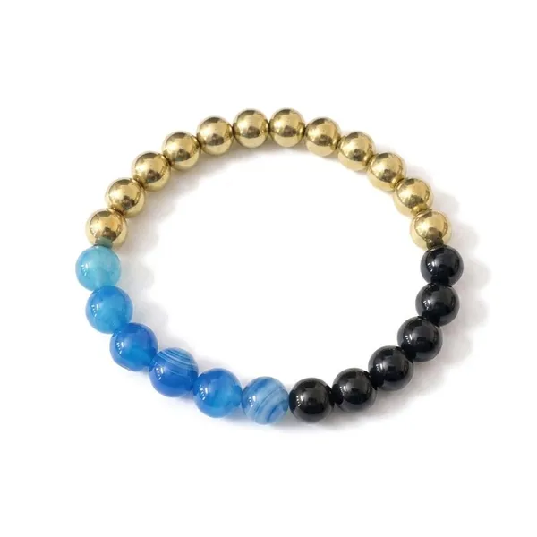 A_S_Ventures_Makar_Rashi_Capricorn_Bracelet_With_Blue_Agate_Black_Onyx_Natural_Healing_Crystal_Beads_Bracelet_For_Protection_Wealth_Career_Success