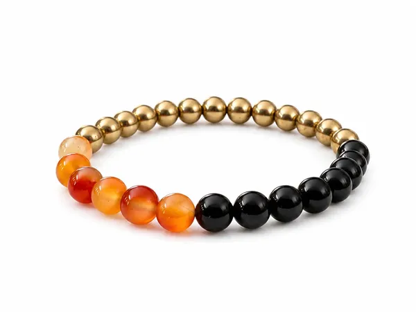 A_S_Ventures_Scorpio_Bracelet_For_Men_Women_With_Black_Onyx_Red_Carnelian_Golden_Hematite_Natural_Healing_Crystal_Zodiac_Bracelet_For_Protection_Confidence_Positive_Energy