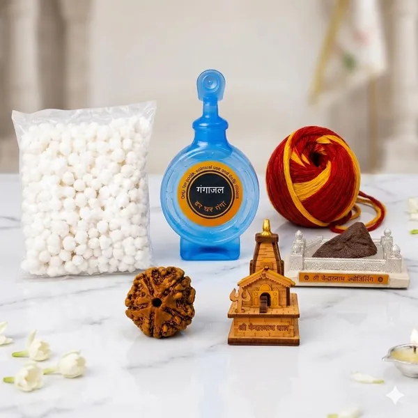 A_S_Ventures_Shri_Kedarnath_Dham_Puja_Kit_Complete_Darshan_Box_With_5_Mukhi_Rudraksha_Elaichi_Dana_Sweet_Gangajal_Moli_Jyotirling_Kedarnath_Wooden_Temple_Spiritual_Accessories