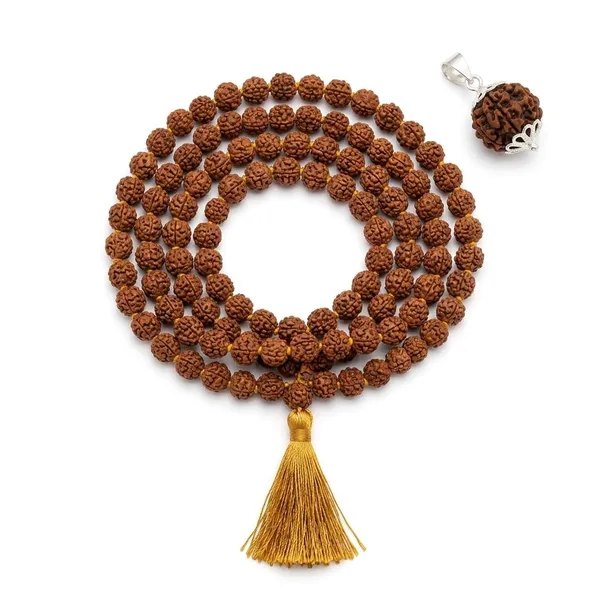 A_S_Ventures_5_Mukhi_Nepali_Rudraksha_With_6mm_Rudraksha_Mala