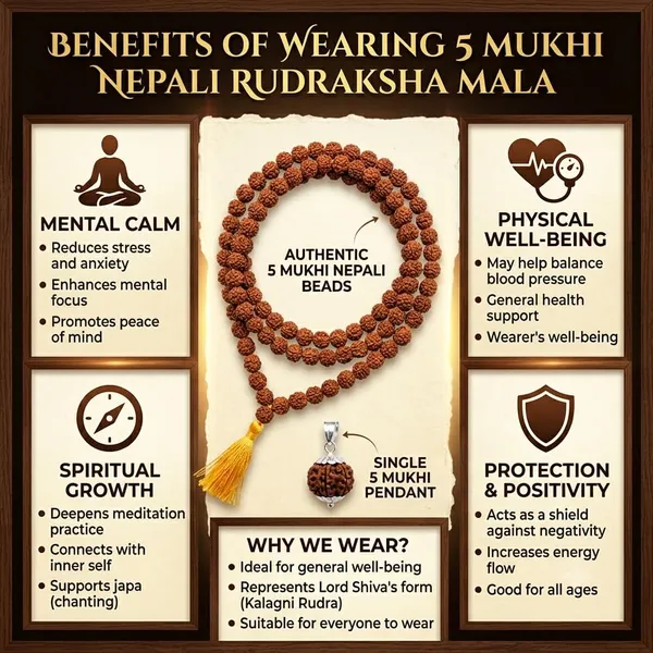 A_S_Ventures_Original_5_Mukhi_Nepali_Rudraksha_Pendant_With_6mm_Rudraksha_Mala_Kanthi_Mala_Natural_Sacred_Rudraksha_Necklace_For_Men_Women