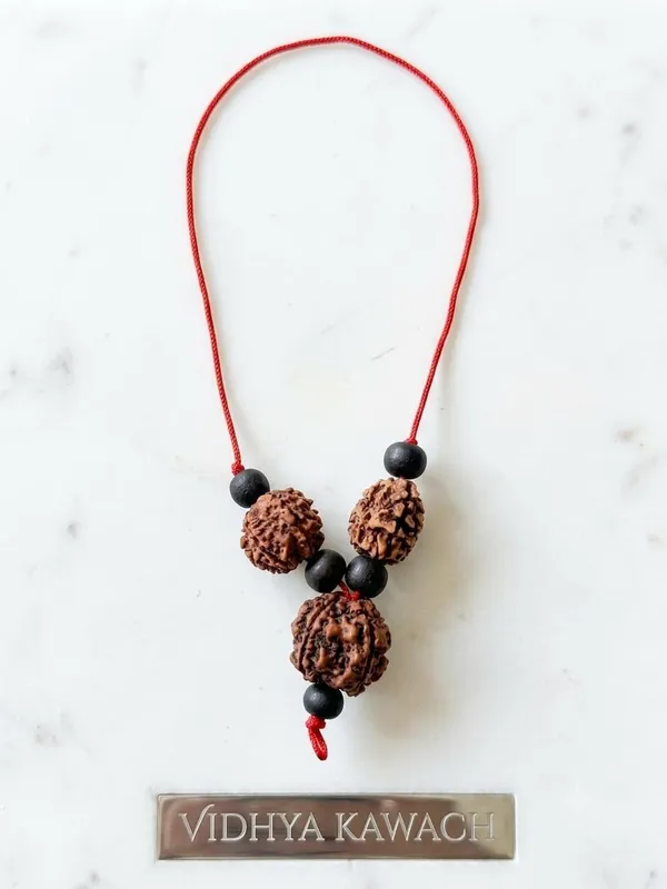 A_S_Ventures_Original_Vidhya_Kawach_Rudraksha_Pendant_3_Mukhi_4_Mukhi_5_Mukhi_Natural_Rudraksha_Combination_Spiritual_Necklace_For_Students_Meditation_Daily_Wear