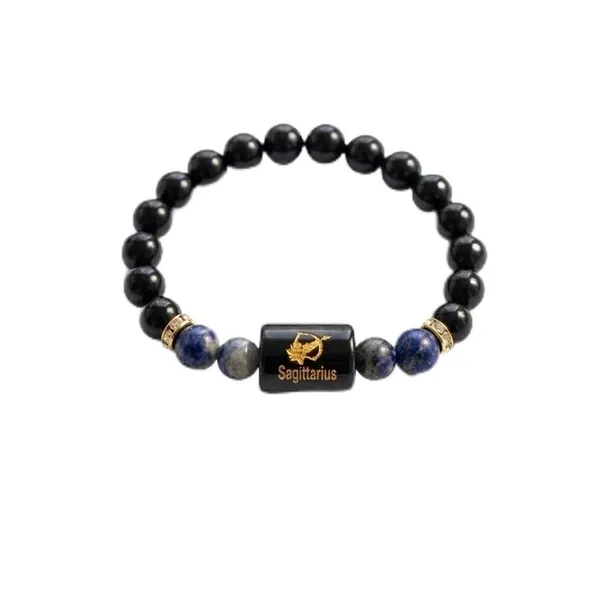 A_S_Ventures_Sagittarius_Horoscope_Dhanu_Rashi_Zodiac_Bracelet_With_Original_Black_Onyx_Lapis_Lazuli_Premium_Natural_Crystal_Bracelet_For_Men_Women