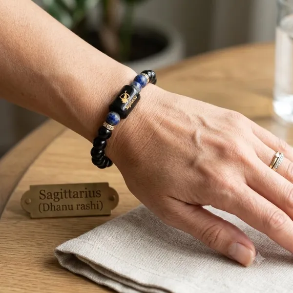 A_S_Ventures_Sagittarius_Horoscope_Dhanu_Rashi_Zodiac_Bracelet_With_Original_Black_Onyx_Lapis_Lazuli_Premium_Natural_Crystal_Bracelet_For_Men_Women