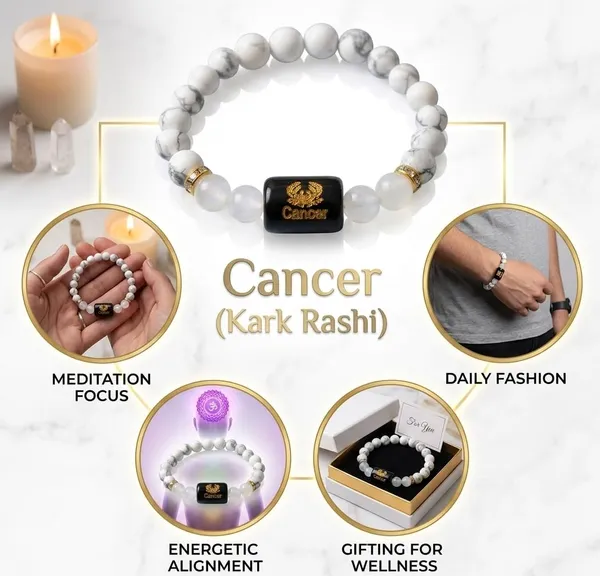 A_S_Ventures_Kark_Rashi_Cancer_Bracelet_With_Natural_Howlite_Stone_Moonstone_Zodiac_Gemstone_Bracelet_For_Men_Women_Handmade_Stretch_Crystal_Beaded_Bracelet_For_Daily_Wear_Meditation_Spiritual_Jewelry