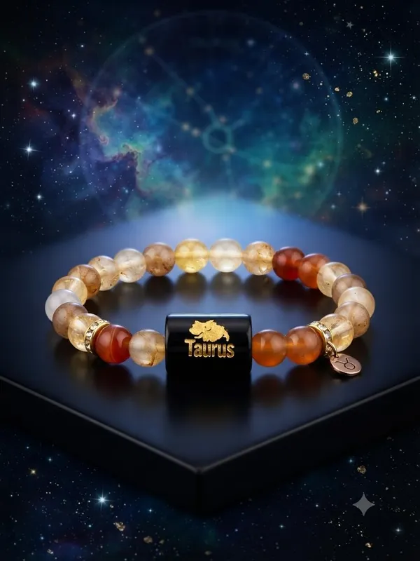 A_S_Ventures_Original_Taurus_Vrishabh_Rashi_Zodiac_Bracelet_With_Natural_Citrine_Stone_Carnelian_Stone_Premium_Gemstone_Bracelet_For_Men_Women
