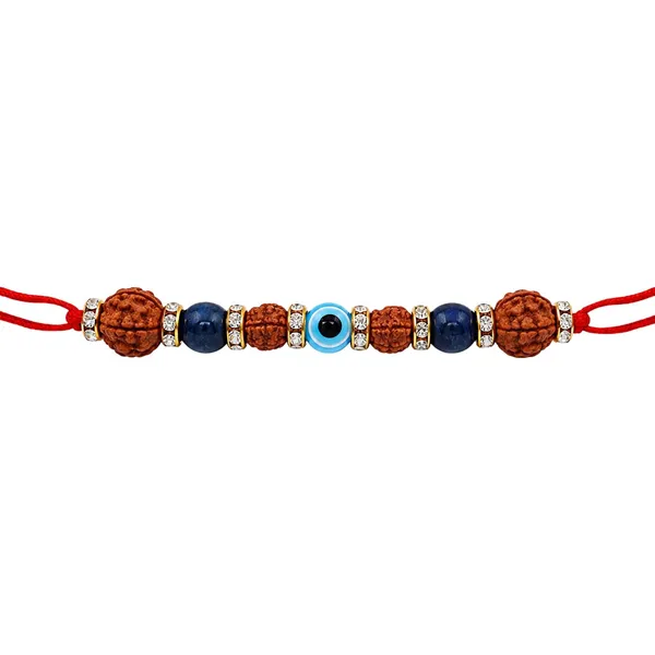 A_S_Ventures_Evil_Eye_Rudraksha_Rakhi_With_Natural_Rudraksha_Blue_Stone_Rakhis_For_Rakshabandhan_Bhai_Bhaiya_Boys_Kids_Gift_For_Brothers