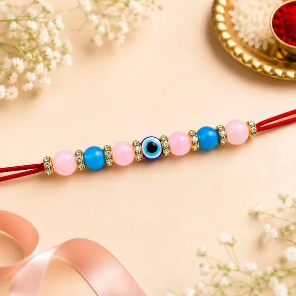 A_S_Ventures_Evil_Eye_Rakhi_With_Rose_Quartz_Blue_Agate_For_Bhabhi_Handmade_Raksha_Bandhan_Rakhi_Premium_Gift_For_Bhabhi