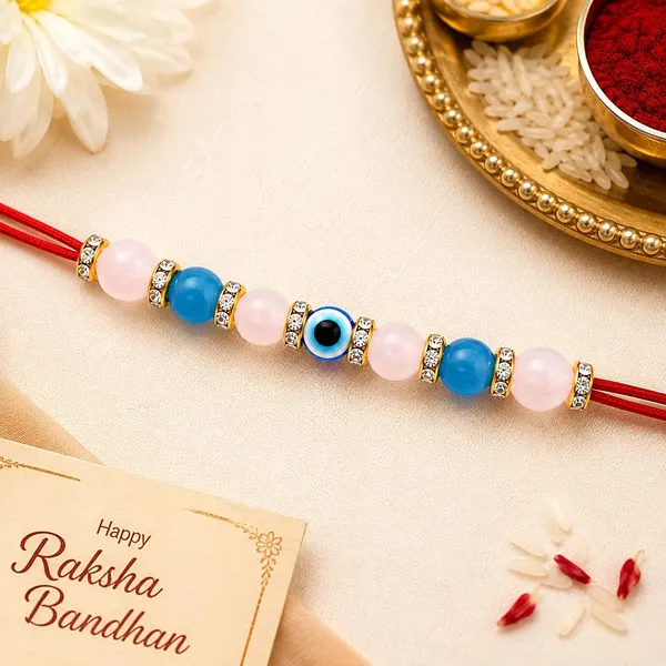 A_S_Ventures_Evil_Eye_Rakhi_With_Rose_Quartz_Blue_Agate_For_Bhabhi_Handmade_Raksha_Bandhan_Rakhi_Premium_Gift_For_Bhabhi