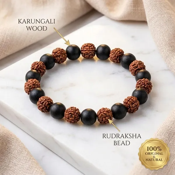 A_S_Ventures_Certified_Rudraksha_Karungali_Bracelet_For_Men_Women_Natural_Rudraksha_Beads_With_Black_Ebony_Wood_Beads_Spiritual_Bracelet_For_Pooja_Daily_Wear