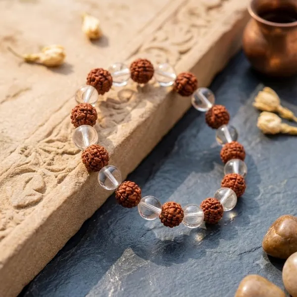 A_S_Ventures_Original_Natural_Rudraksha_Clear_Quartz_Sphatik_Crystal_Gemstone_Bracelet_For_Men_And_Women_Wrist_Band_For_Positive_Energy_Focus_Mental_Clarity_Stress_Relief