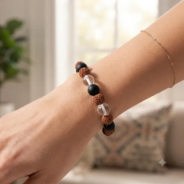 A_S_Ventures_Natural_Karungali_Rudraksha_Sphatik_Bracelet_For_Men_Women_Black_Ebony_Rudraksha_Clear_Quartz_Beads_Traditional_Spiritual_Bracelet_For_Meditation_Daily_Wear