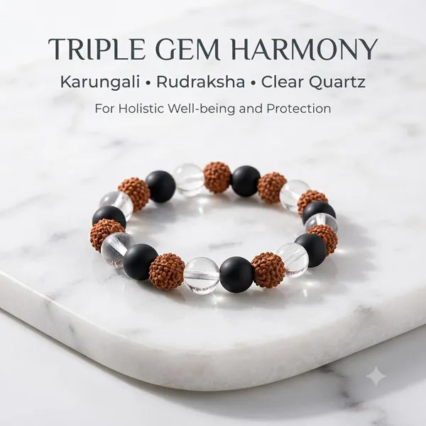 A_S_Ventures_Natural_Karungali_Rudraksha_Sphatik_Bracelet_For_Men_Women_Black_Ebony_Rudraksha_Clear_Quartz_Beads_Traditional_Spiritual_Bracelet_For_Meditation_Daily_Wear