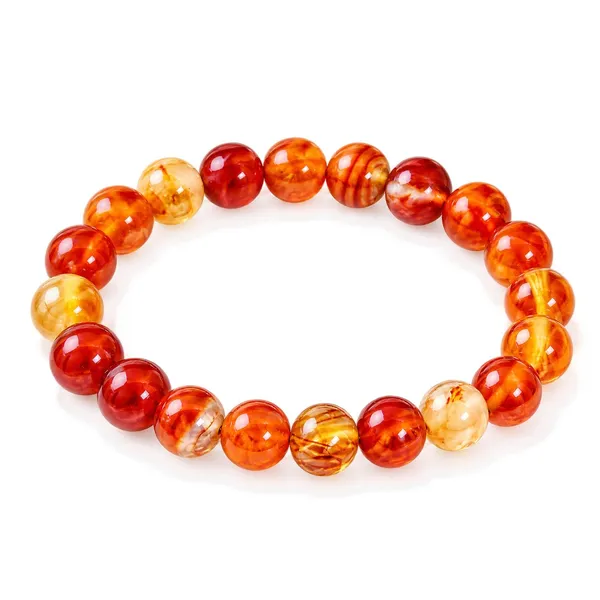 A_S_Ventures_Red_Carnelian_Crystal_Bracelet_For_Men_Women_Natural_Red_Carnelian_Stone_Bracelet_For_Confidence_Courage_Focus_Positive_Energy_Healing_Crystal_Jewelry_For_Daily_Wear