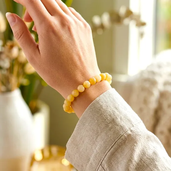 A_S_Ventures_Yellow_Aventurine_Gemstone_Bracelet_For_Men_Women_Natural_Crystal_Stone_Bracelet_For_Prosperity_Confidence_Motivation_Success_Personal_Growth_Spiritual_Jewelry_For_Meditation_Yoga_Daily_Wear