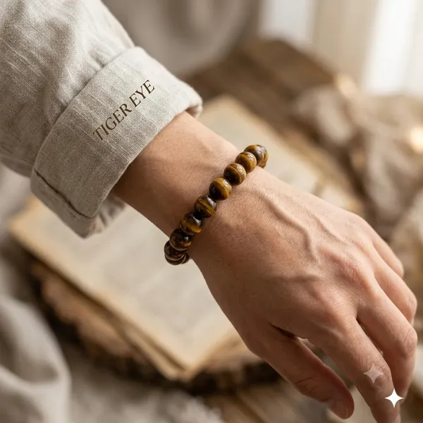 A_S_Ventures_Natural_Tiger_Eye_Stone_Bracelet_8mm_Round_Beads_For_Men_Women_Genuine_Tiger_Eye_Crystal_Gemstone_Bracelet_Stylish_Spiritual_Jewellery_For_Daily_Wear