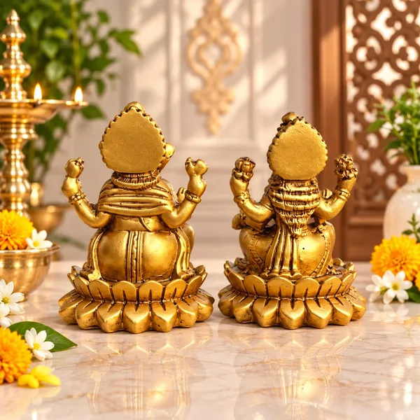 A_S_Ventures_Lakshmi_Ganesh_Idol_Set_For_Diwali_Puja_Laxmi_Ganesh_Murti_For_Home_Temple_Office_Corporate_Gifting_Decorative_Hindu_God_Statue_For_Pooja_Mandir_Diwali_Gift